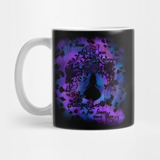 Down the rabbit hole - in tie dye and solids - Alice in wonderland Mug